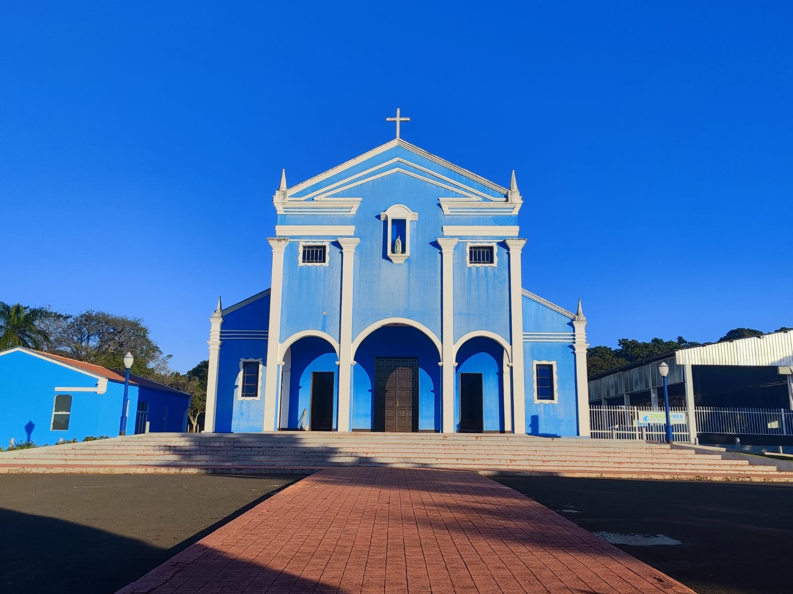 Vista atual do Santuário Nossa Senhora do Rosário de Fátima