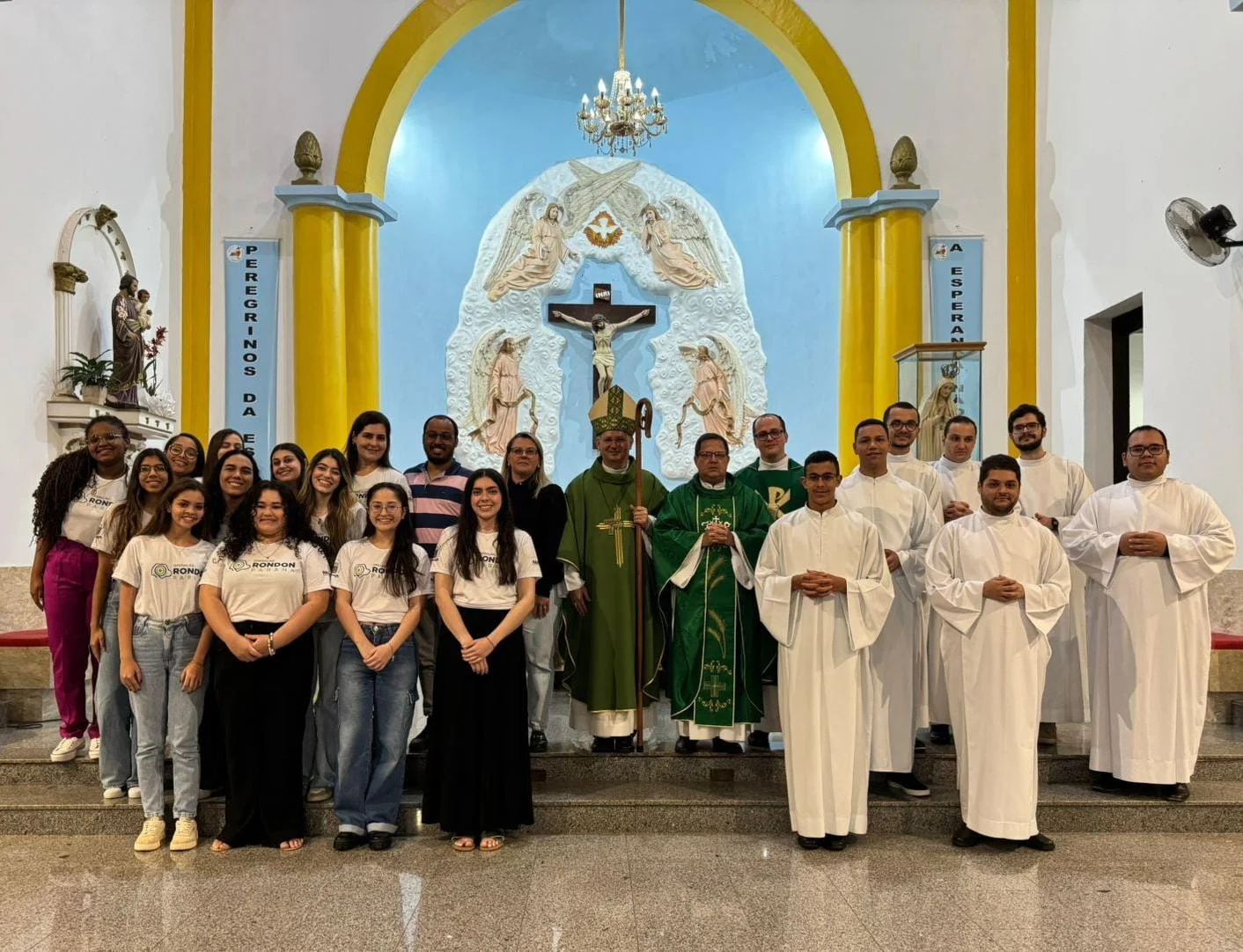 Dom Marcos José Realiza Visita Pastoral em Nova Fátima