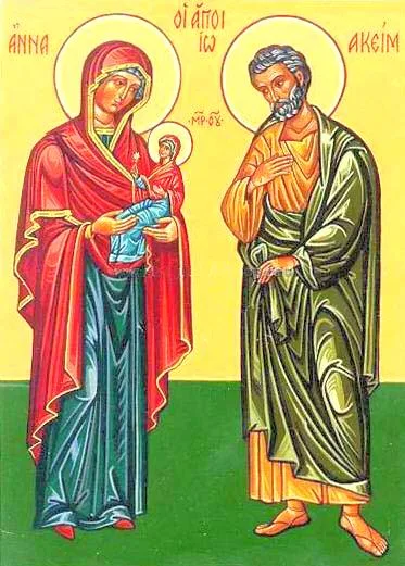 Santos Joaquim e Ana, pais de Nossa Senhora